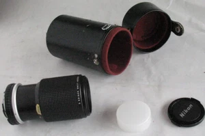 Nikon Series E Zoom Lens 75 - 150mm 1:3.5 w/ Case & Caps Japan AI-s - Picture 1 of 11