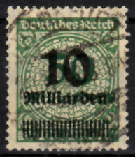 Germany Deutsches Reich 1923 Mi. Nr. 336AWa 10 Billion M Rosette Definitive USED