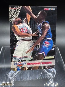 1993 NBA HOOPS # 261 DOMINIQUE WILKINS BASKETBALL CARD - Picture 1 of 3