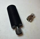 RF Dummy Load KDI T985S 50 Ohm Type N Connector Male w/PL259 UHF Adapter 50Watts