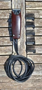 VINTAGE OSTER FAST FEED MODEL 23-51F PROFESSIONAL HAIR CLIPPERS Power Tested  - Picture 1 of 6