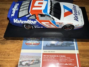 1992 #6 Mark Martin Valvoline Ford T-Bird Martinsville Raced Win 1:24 Diecast - Picture 1 of 3