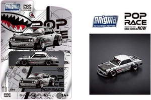 Nissan Skyline GT-R V8 Drift (Halosuka) - plateado - PopRace 1:64 - Imagen 1 de 6