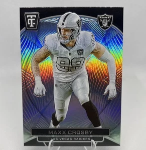 Maxx Crosby Panini Totally Certified #47 2024 Mirrored Prizm Vegas Raiders NFL - Bild 1 von 2