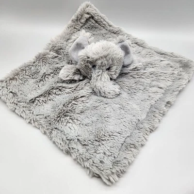 Manta de seguridad Manhattan para niños elefante gris amoroso súper suave peluche esponjoso juguete Foto 1 de 4
