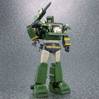 Masterpiece MP-47 MP47 Hound Figure Green Jeep G1 Transform Toy Robot 18CM - Image 1 of 4