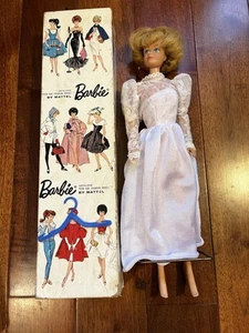VINTAGE 1962 MIDGE BARBIE DOLL Wedding Dress With box - Picture 1 of 17