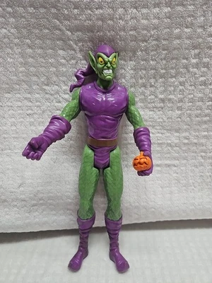 Figura de acción Marvel Titan Hero Series Spider-Man Duende Verde 12 pulgadas Foto 1 de 4
