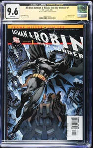All Star Batman And Robin The Boy Wonder #1 CGC 9.6 Signed Jim Lee - Bild 1 von 2
