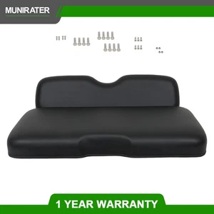 Fit For EZGO RXV Freedom RXV 2008+ Models Black Front Seat Cushion Set Golf Cart - Picture 1 of 13