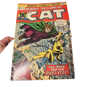 BEWARE THE CLAWS OF THE CAT #2 The Owl and The Pussy Cat Marvel Comics 1973 - Picture 1 of 8