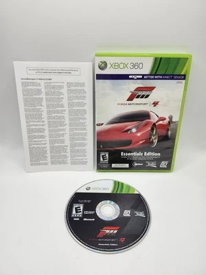 Forza Motorsport 4 Essentials Edition Microsoft XBOX 360 CIB Tested 2012 Rare  - Image 1 of 4