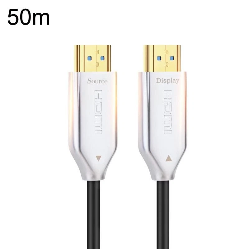 Cavo HDMI Fibra Ottica 4K Ultra High Clear 50 m Bianco - Immagine 1 di 1