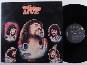 WAYLON JENNINGS Waylon Live RCA LP VG+ z - Picture 1 of 2