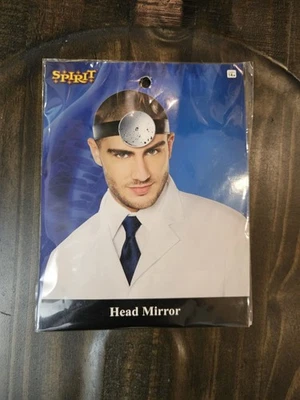 Espejo Cabeza (Espíritu Halloween) Accesorio Disfraz Dr/Científico.  (Nuevo) Foto 1 de 2