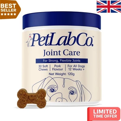 Delicious Joint Supplements for Dogs – Pork Chews Rich in Glucosamine & Turmeric - Image 1 of 4