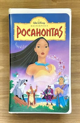 VHS ~ POCAHONTAS ~ Color ~ FS ~ G ~ 81 Mins. ~ 1995 ~ !L🟣🟣K! - Image 1 of 4