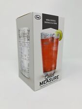 FRED Good Measure **Vodka Cocktails** Recipe Glass, 16 oz Capacity, Cheers!