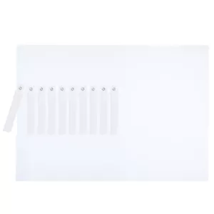 10 Pcs Report Folder Cover with Swing Clip, White - Picture 1 of 6