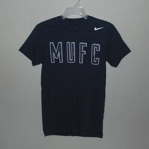 MUFC Manchester United Football Club Nike Slim Fit Black Shirt Adult S Soccer - Picture 1 of 6