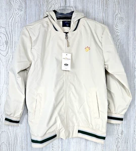 NWT Jingle Bongala Kids Windbreaker Lightweight Hooded Zip Jacket Size 10-12 - Picture 1 of 16