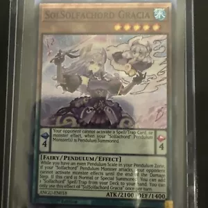 SolSolfachord Gracia - ANGU-EN018 - Super Rare - 1st Edition NM YuGiOh! Ancient - Picture 1 of 6