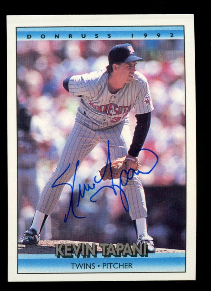 凯文·塔帕尼 #236 签名亲笔签名 1992 年 Donruss 棒球集换卡 — 第 1/1 张图片