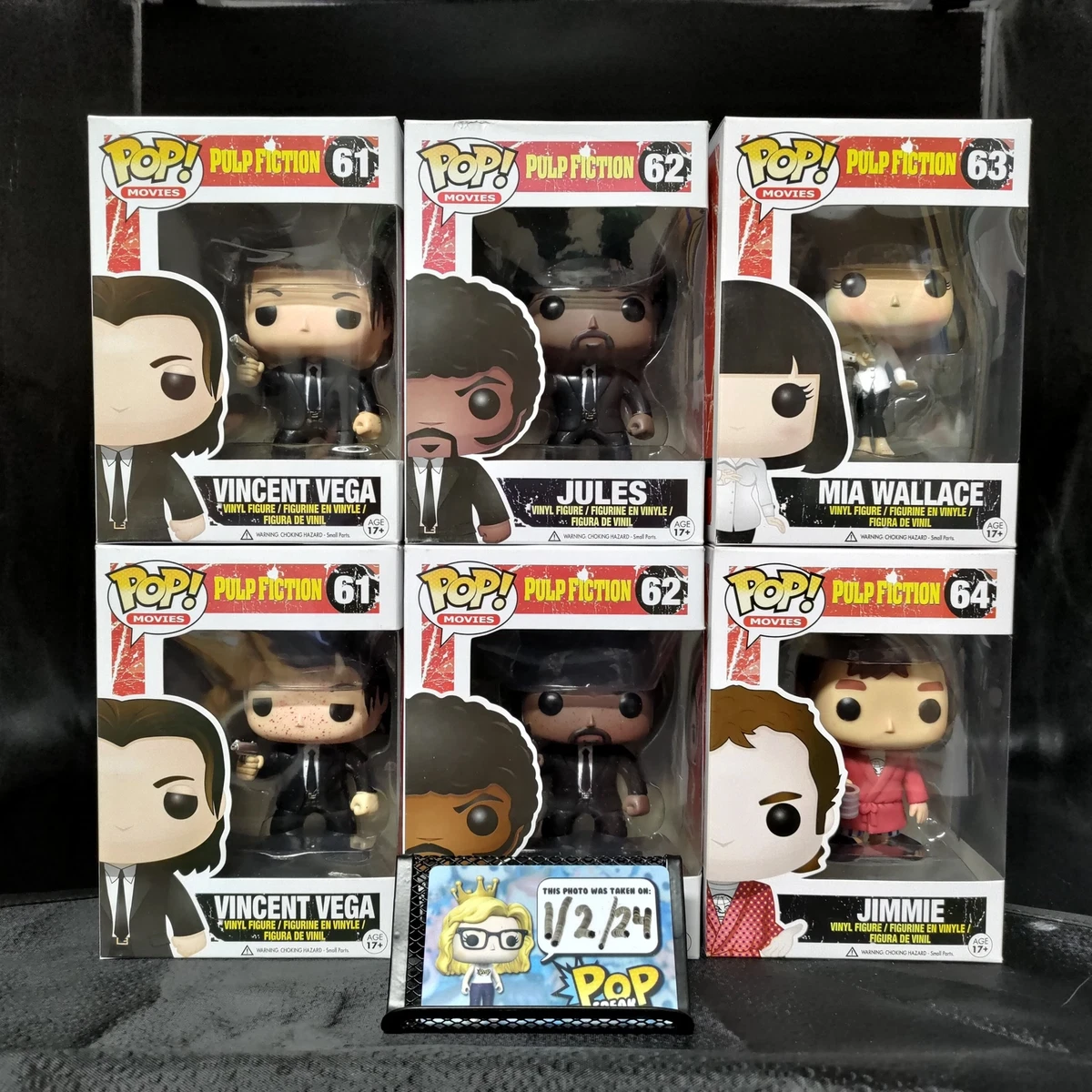 Pulp Fiction Pop! Collectible Figures & Bobbleheads for sale | eBay