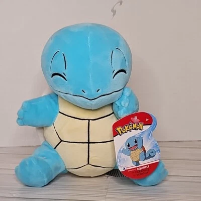 Squirtle Official Licensed Pokemon Plush Jazwares New With Tags - Image 1 of 4