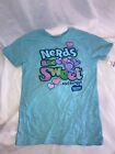 NWT - Girls T-Shirt &#39;Nerds are Sweet and Tangy Nestle&#39; Teal by Garantee&#39;s Sz 7-8