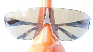Occhiali da sole Rodenstock curvi sport/biker oro marrone senza bordi grandi taglia L - Foto 1 di 4
