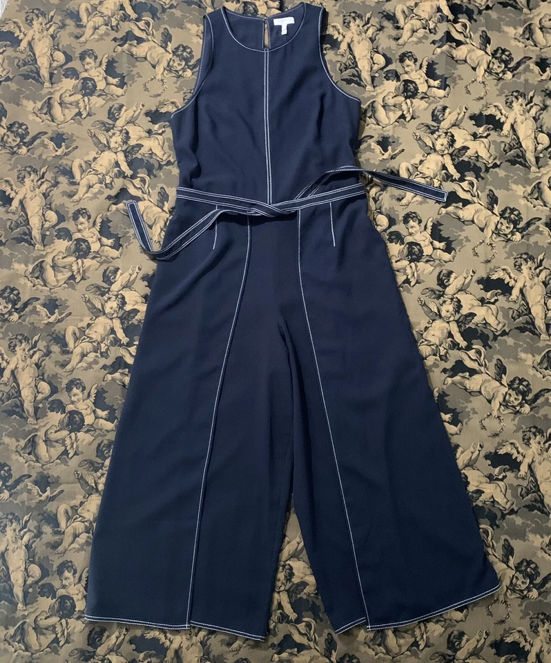 Mono Pantalón Joie Palazzo Azul Marino Ultra Alta Gama Talla 8 Foto 1 de 4