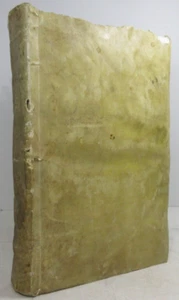 1697 ED "Tractatus de Confusione" Carlo Rubeo De Buxeto LATIN Vellum Parma - Picture 1 of 9