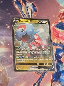 Dracovish V 114/172 Swsh09: Brilliant Stars Holo - Picture 1 of 2