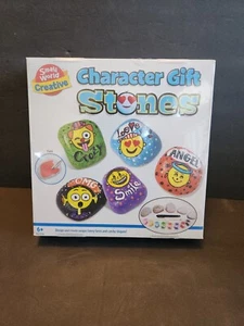 Small World Creative Character Gift Stones Kids Painting Kit NOS READ - Picture 1 of 7