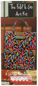 Fishsticks Designs Sewing Pattern: The Fold & Go Art Kit -Holds Books & Supplies - Picture 1 of 1