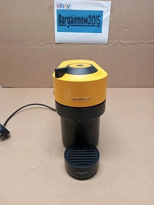 Nespresso Vertuo Pop Coffee Machine - Yellow. FAULTY FOR PARTS. - Image 1 of 4