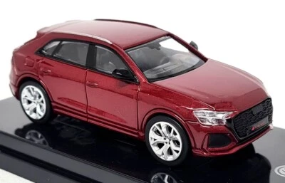Paragon Escala 1/64 - Audi RS Q8 Matador Rojo Metálico LHD Metal Modelo Coche Foto 1 de 4