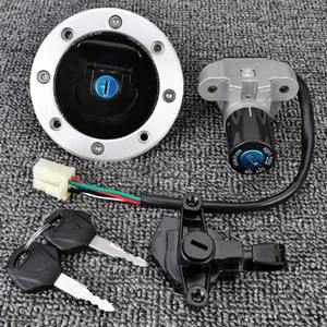 Fuel Gas Cap Ignition Switch Seat Lock W/ Key For Suzuki RF400 GK78A 1993-1997 - Imagen 1 de 10