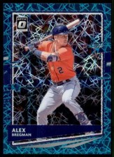 2020 Donruss Optic Teal Velocity #131 Alex Bregman /35 - Houston Astros