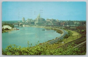 Saint Paul's Skyline St. Paul Minnesota Postkarte - Bild 1 von 2