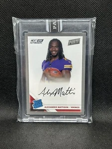 2019 Panini RPS Next Day Signatures Alexander Mattison #RPS-AM Rookie Auto RC /7 - Picture 1 of 2