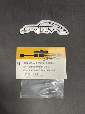 HPI Racing Vintage RC Car Part # A165 resorte diferencial 6x7x1,5 mm Foto 1 de 2