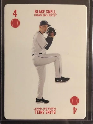 2019 Topps Kenny Mayne 52-Card Baseball Blake Snell Tampa Bay Rays - Image 1 of 2