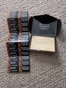 Makers Mark receipt Stickers in small envelope - Picture 1 of 3