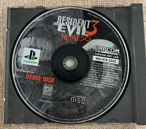 Resident Evil 3: Nemesis PlayStation 1 ps1 Disc Only Tested Demo Disk - Picture 1 of 2