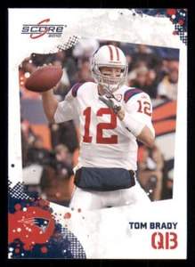 2010 Score #176 Tom Brady - Picture 1 of 2