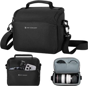 K&F Concept Small Camera Sling Bag for DSLR/Mirrorless Waterproof Shoulder Bag - Picture 1 of 12