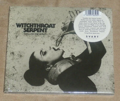WITCHTHROAT SERPENT Swallow the Venom CD 2018 Svart NEU OVP Sang Trove Oddities* - Bild 1 von 2