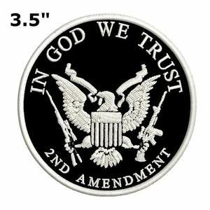 IN GOD WE TRUST 2ND AMENDMENT 2A - Car Truck Window Bumper Sticker Decal Vinyl - Picture 1 of 21